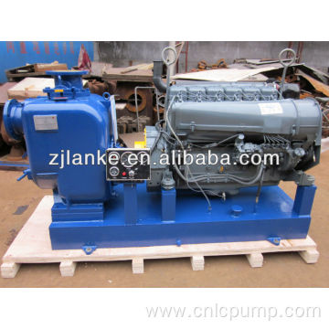 Diesel Self-Priming Non-Clogging Sewage Pump Set